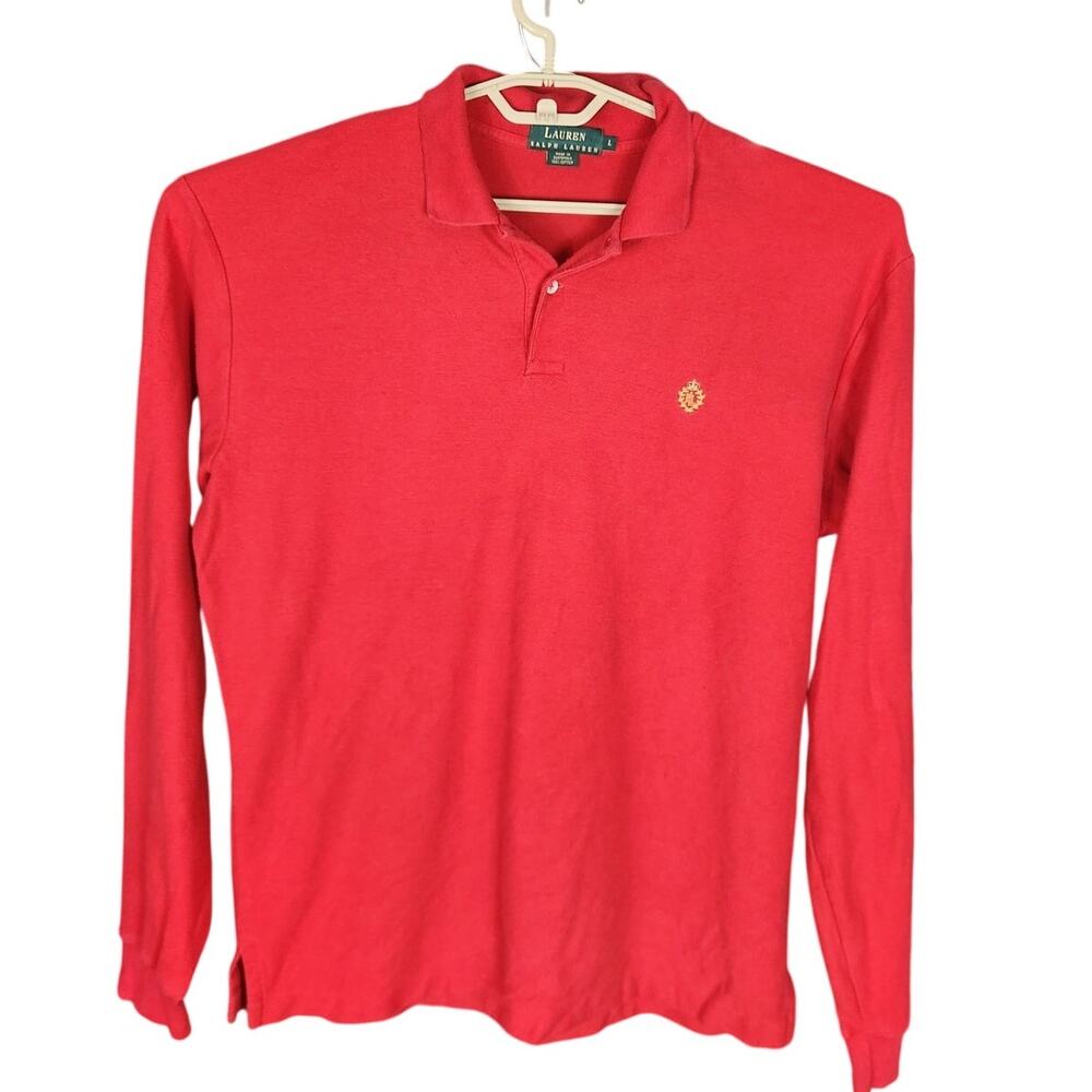 Lauren Ralph Lauren Long Sleeve Polo Men's Large